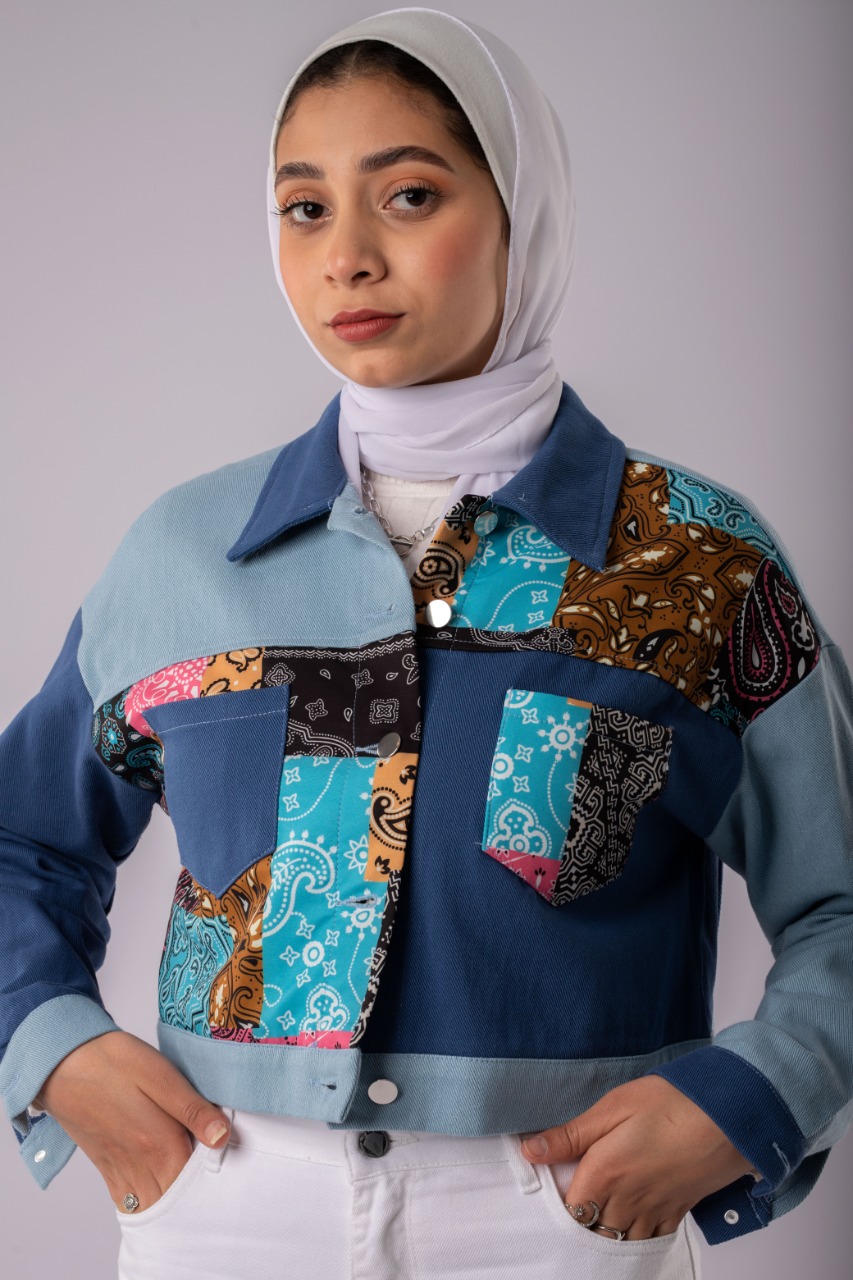 Up-cycled Denim Jacket